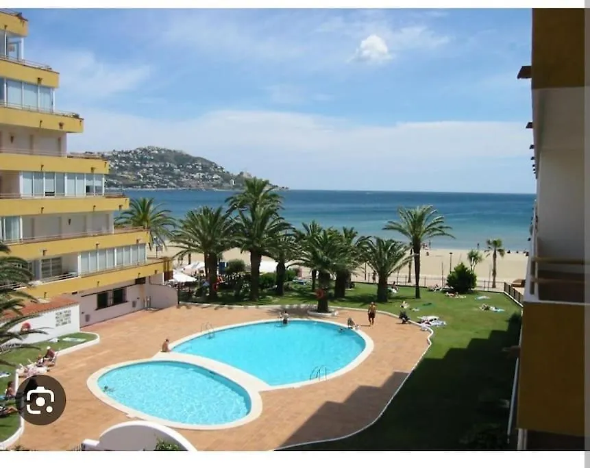 Appartement Holiday Center Apartamento Vistas Mar, Acceso Directo Playa Y Piscina Roses Espagne
